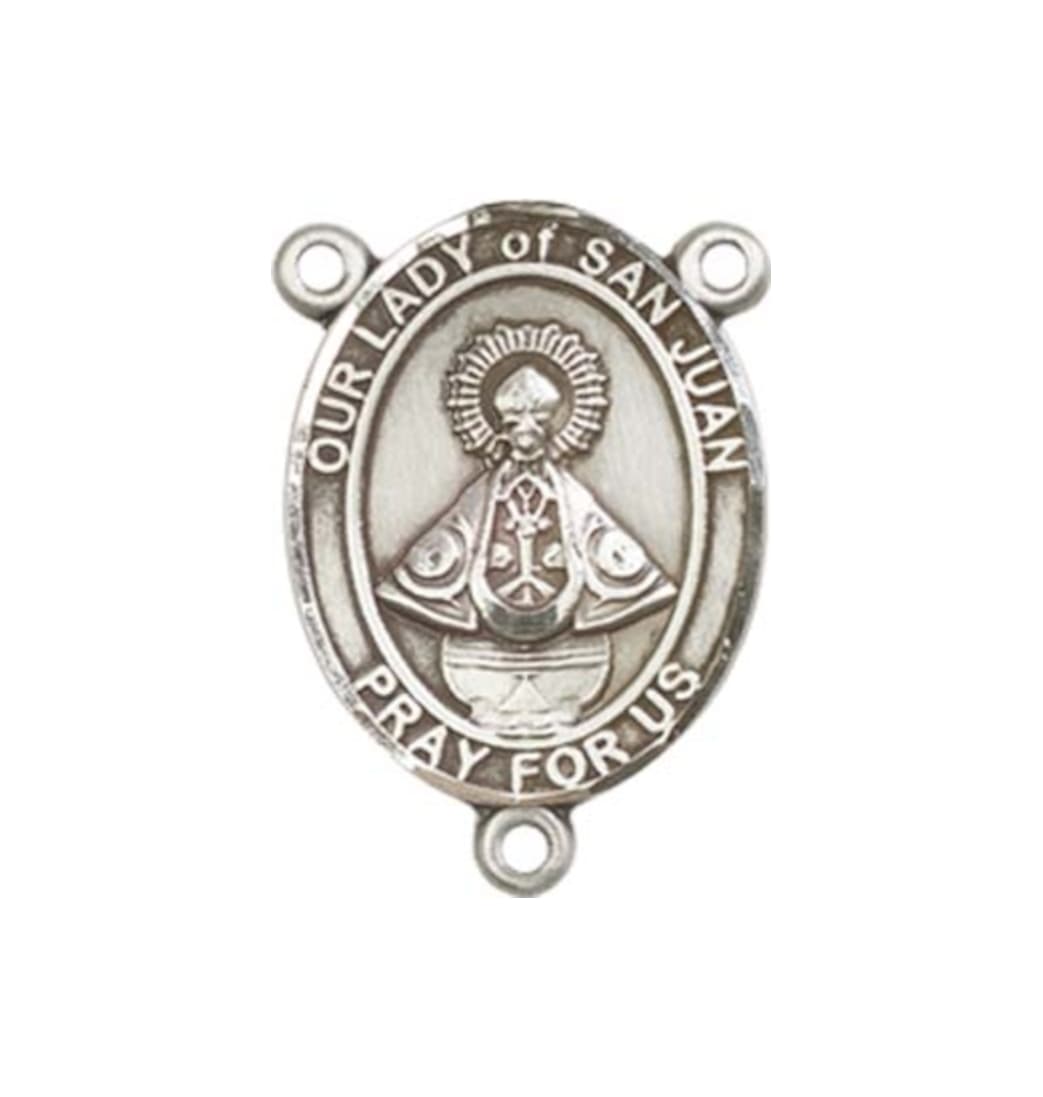 Bliss Our Lady of San Juan Engravable Center Rosary Part,