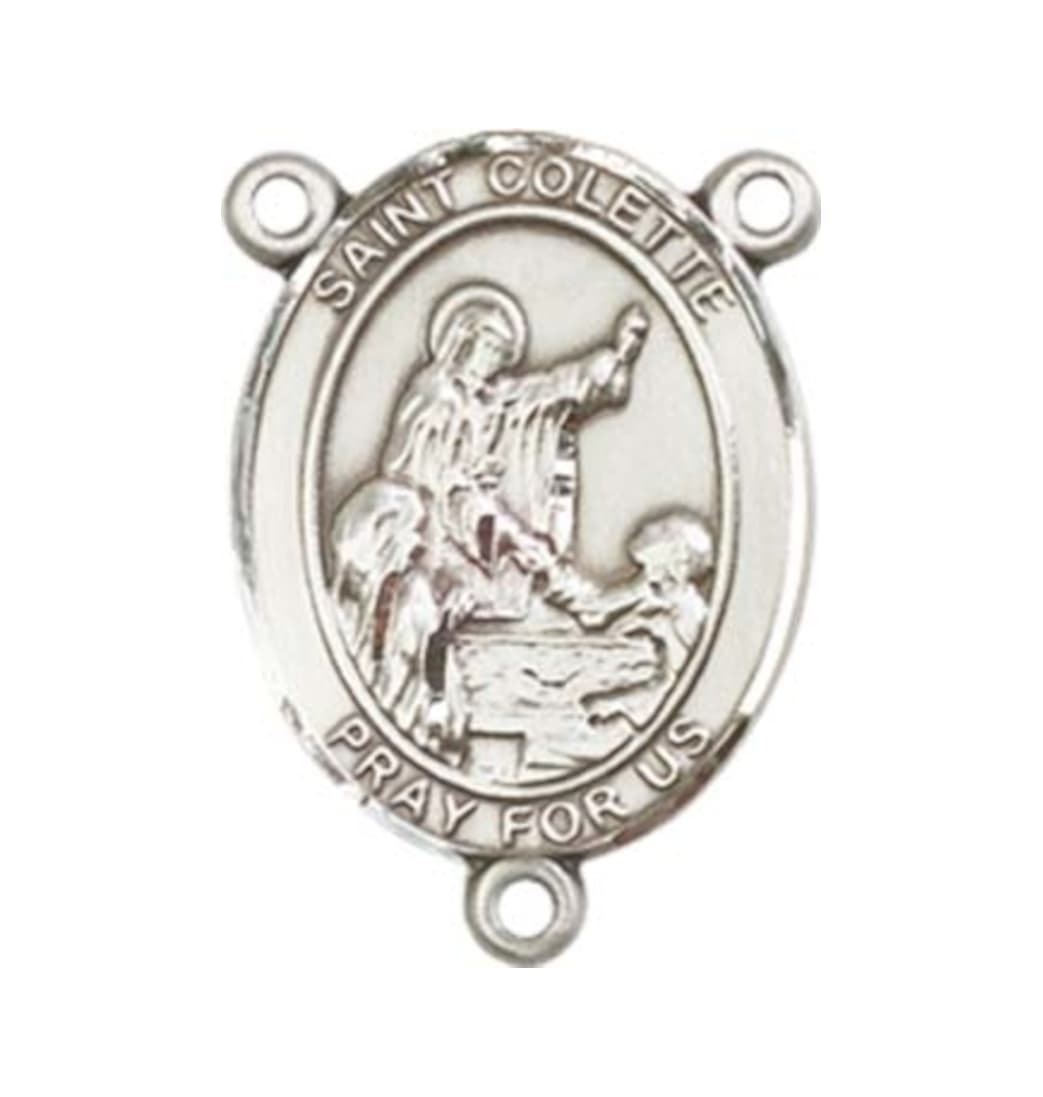 Bliss St Colette Engravable Center Rosary Part,