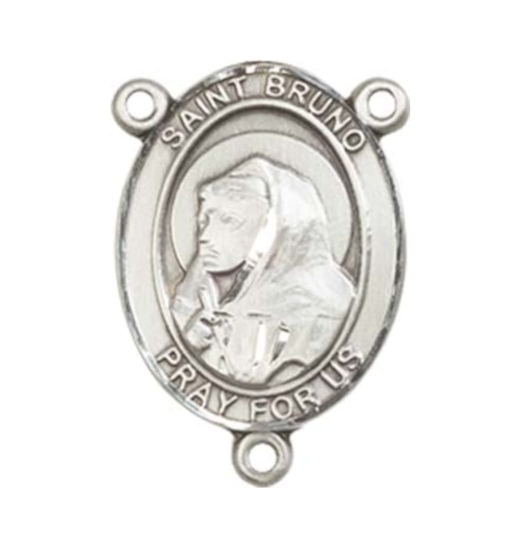 Bliss Manufacturing St Bruno Engravable Center Rosary Part,