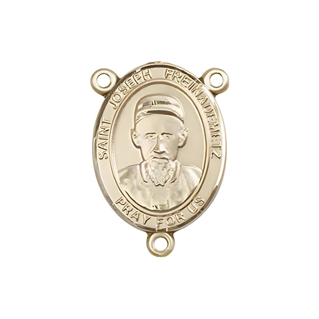 St. Joseph Freinademetz Engravable Rosary Centerpiece | Bliss USA