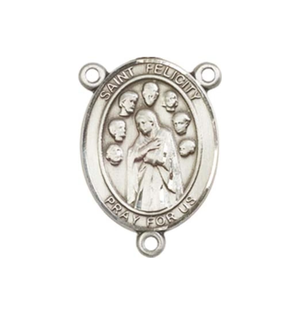 Bliss St Felicity Engravable Center Rosary Part,