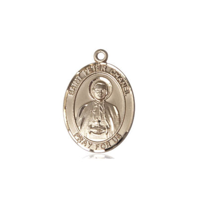 St Peter Chanel 14kt Gold Oval Medium Medal Only, Bliss Manufacturing
