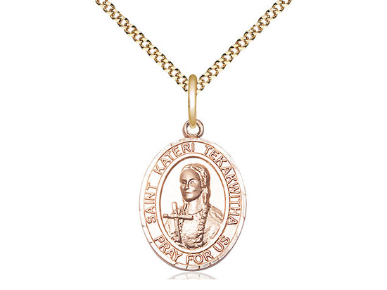 Bliss St Kateri Tekakwitha Catholic Saint Medal