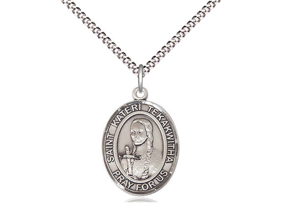 Bliss St Kateri Tekakwitha Catholic Saint Medal