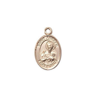 Saint Andrew the Apostle 14kt Gold Pendant