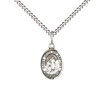 St. John the Baptist Pewter Small Medal, Bliss Manufacturing