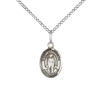 St. Barnabas Sterling Silver Small Medal, Bliss Manufacturing
