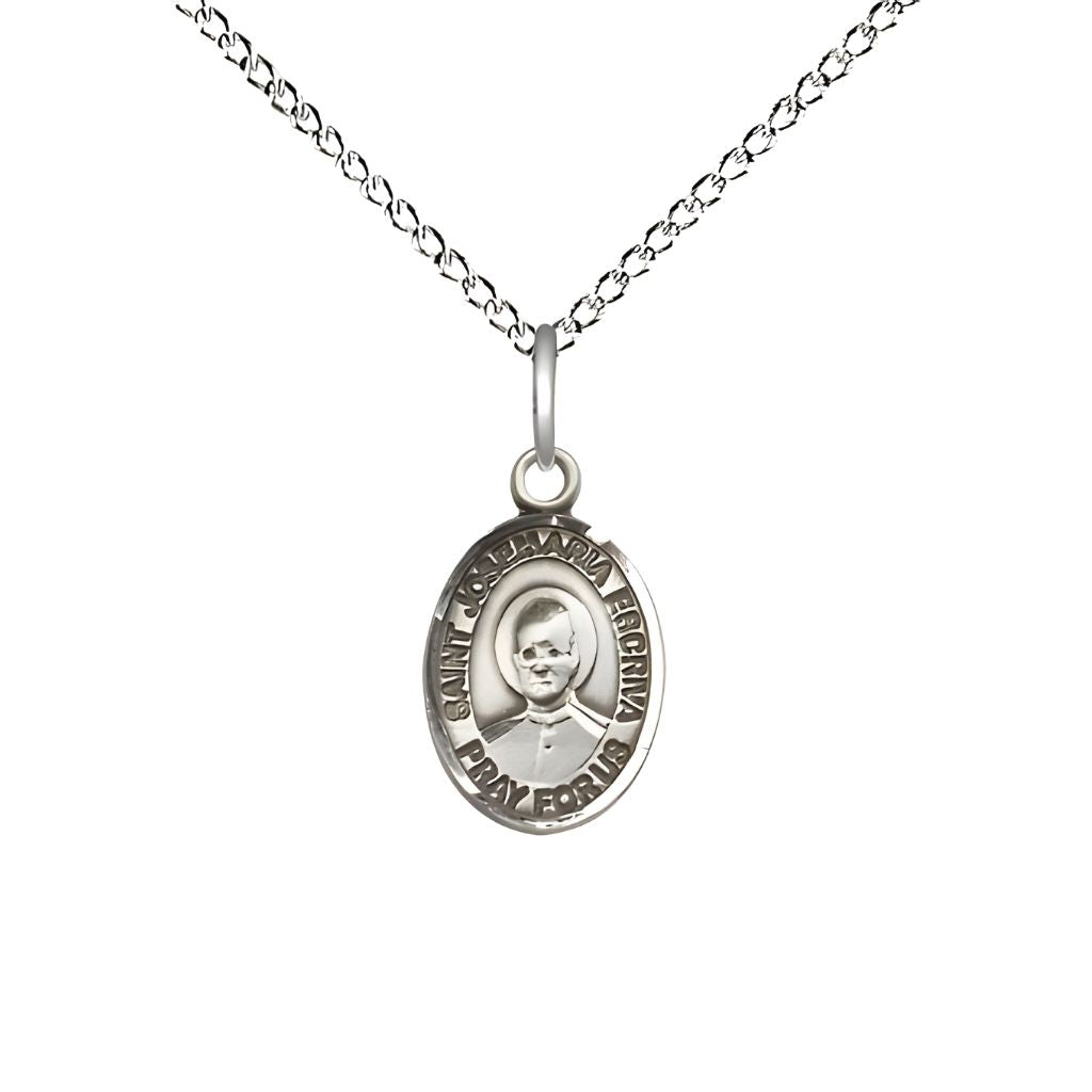 Bliss St. Josemaria Escriva Sterling Silver Small Medal