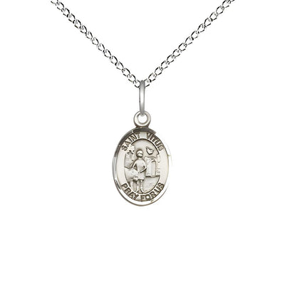 St. Vitus Sterling Silver Small Medal, Bliss Manufacturing