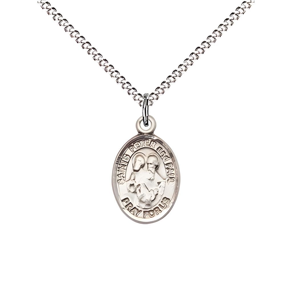 Bliss St. Peter and St. Paul Pewter Small Medal