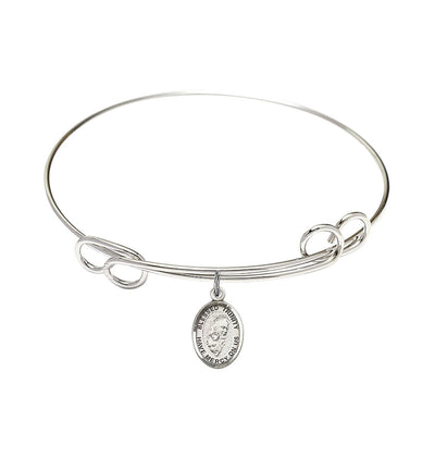 Blessed Trinity Double Loop Bangle Bracelet, Bliss Manufacturing