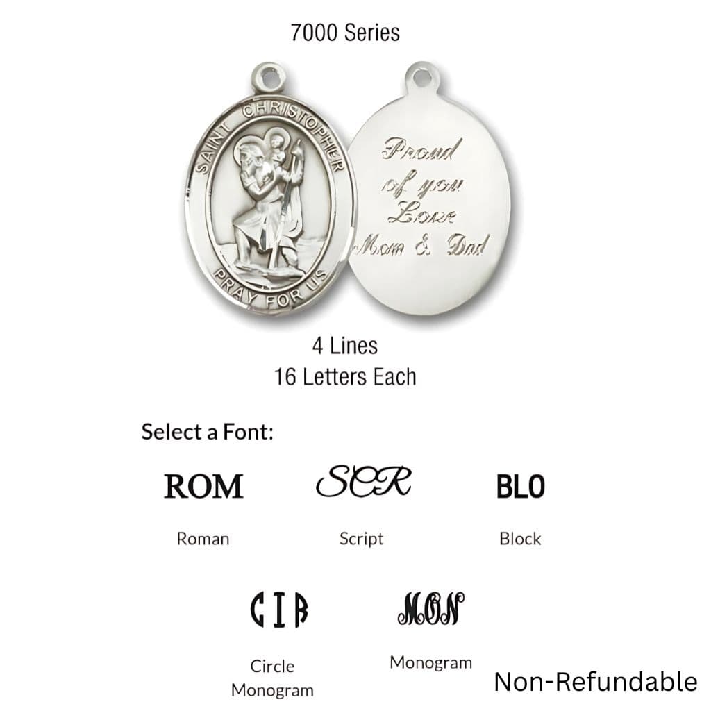 Bliss Large Medals Engraving Font,