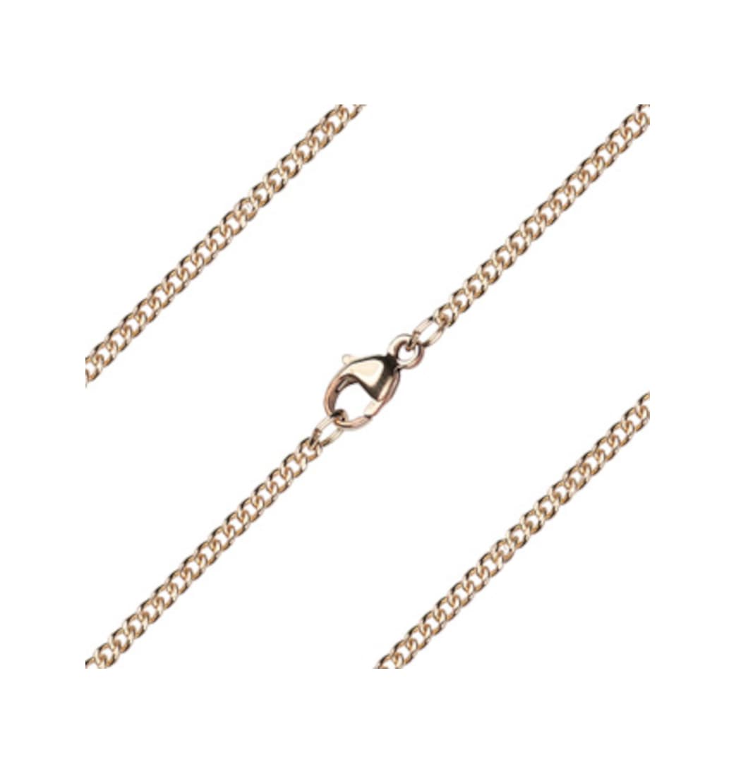 Bliss 1.90mm Gold Filled Curb Chain w/Lobster Claw,