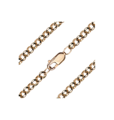 Gold-filled 4.85mm Rolo Bracelet w/Lobster Claw, Bliss Manufacturing