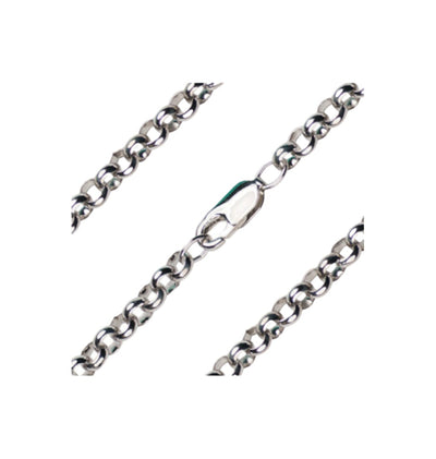 Sterling Silver 4.85mm Rolo Bracelet w/Lobster Claw, Bliss Manufacturing