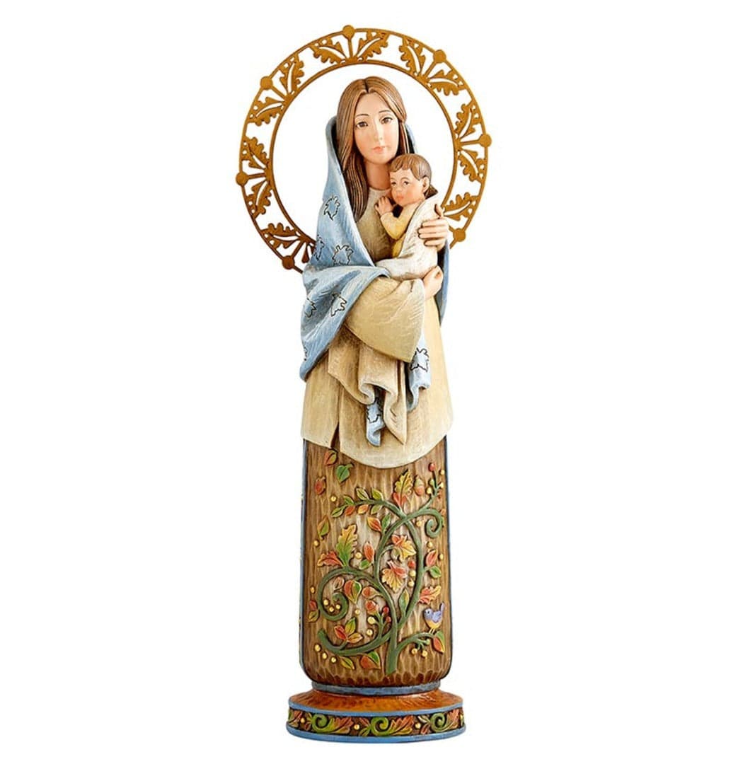 Avalon Gallery Fall Season Madonna and Child Statue,