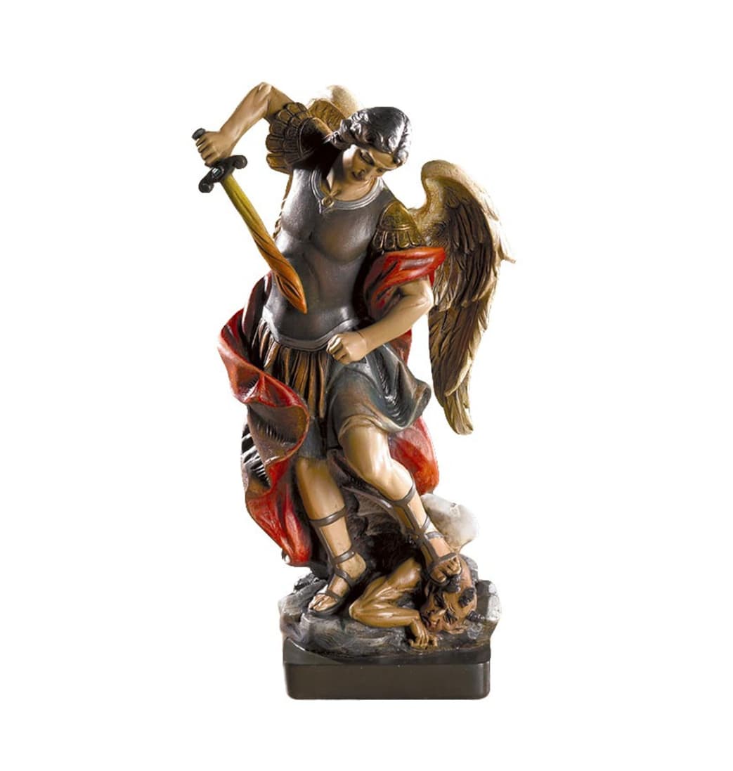 Avalon Gallery 8.5in Saint Michael Archangel Statue Collection,