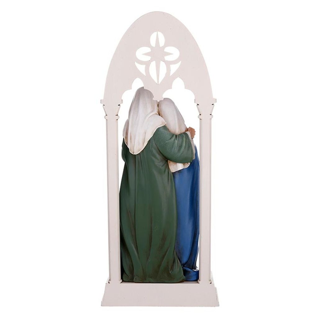 Back of Avalon Gallery Bethlehem Nativity Statue | Christmas Decor