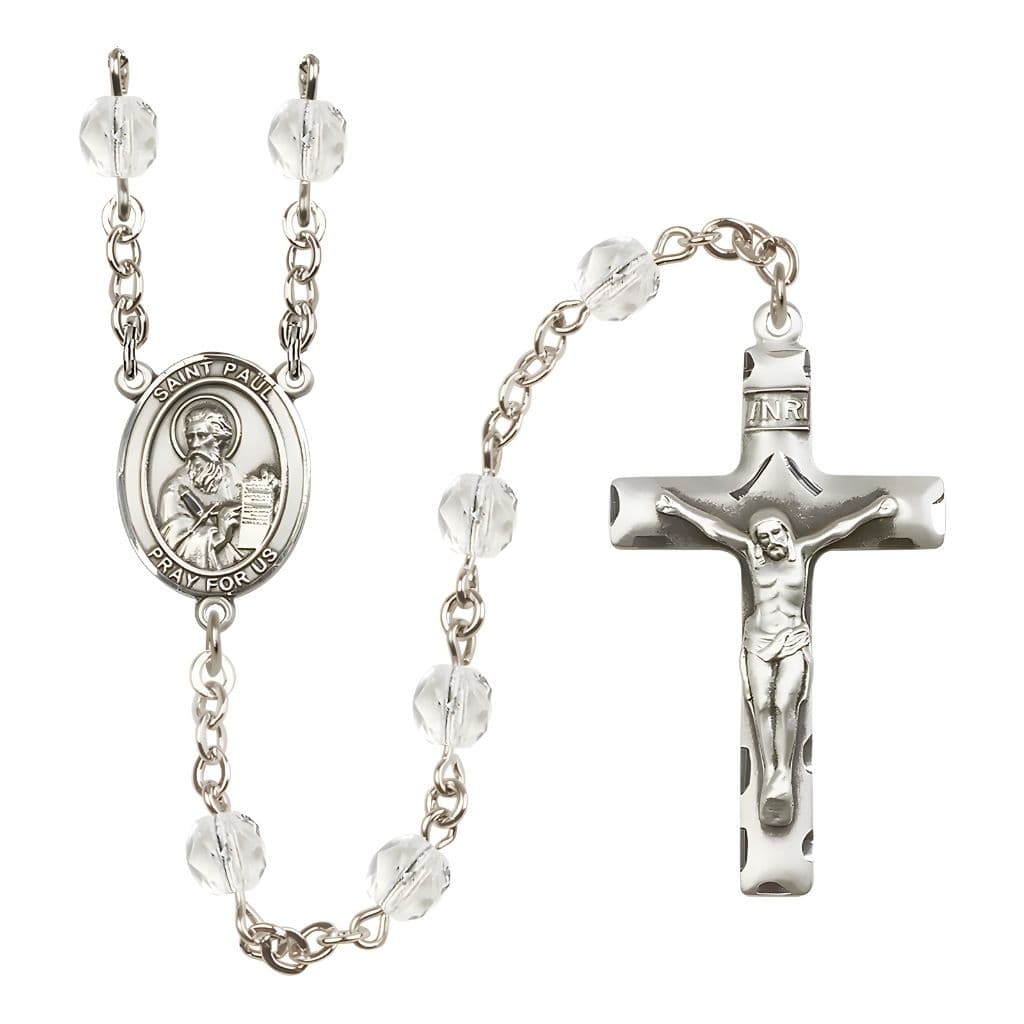 St. Paul the Apostle Birthstone Engravable Rosary | Bliss