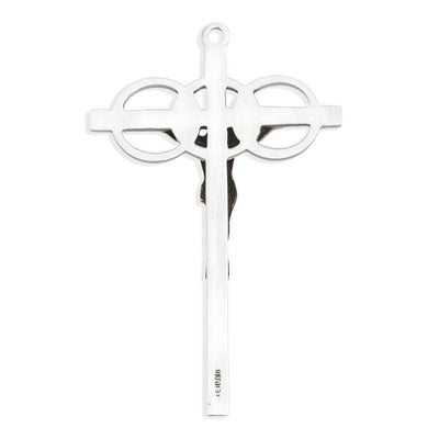 Back of the Three Ring Sterling Silver Wedding Crucifix HMH Religious