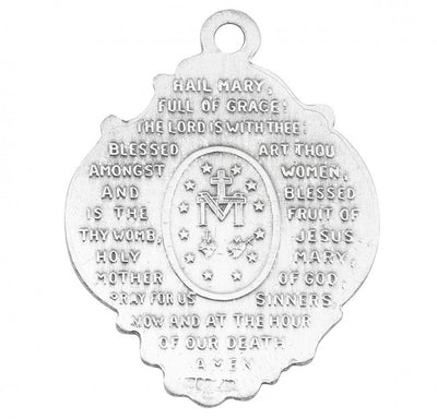 Miraculous, Hail Mary Prayer Tiffany Style Bracelet (view 3), HMH Religious