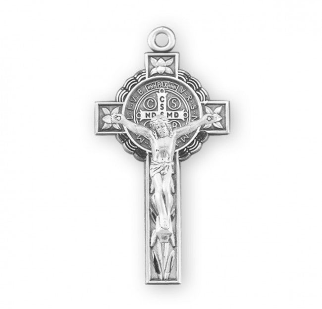 Double Sided St Benedict Jubilee Crucifix Rosary Part