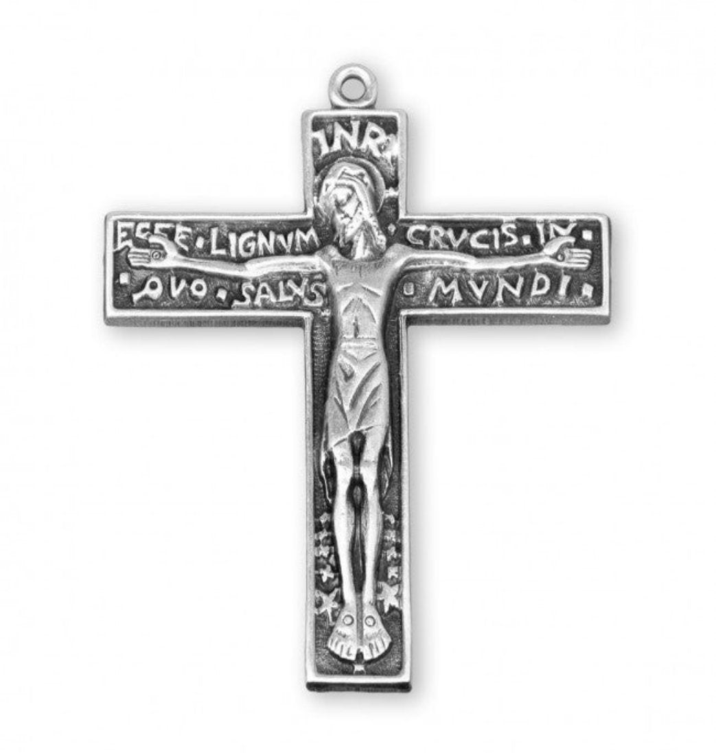 HMH Religious Good Friday Sterling Silver Rosary Crucifix Part,