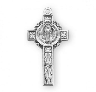 Back Double Sided St Benedict Jubilee Crucifix Rosary Part, HMH Religious