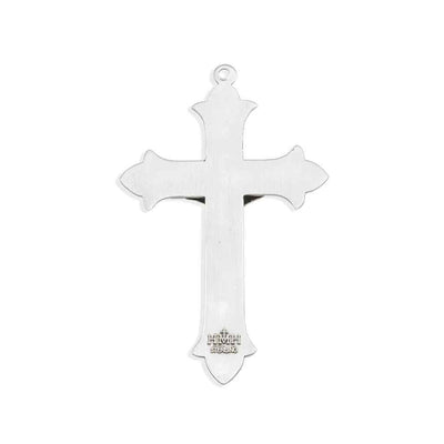 Back of HMH Religious Fluer de Lis Tip Crucifix (view 3)