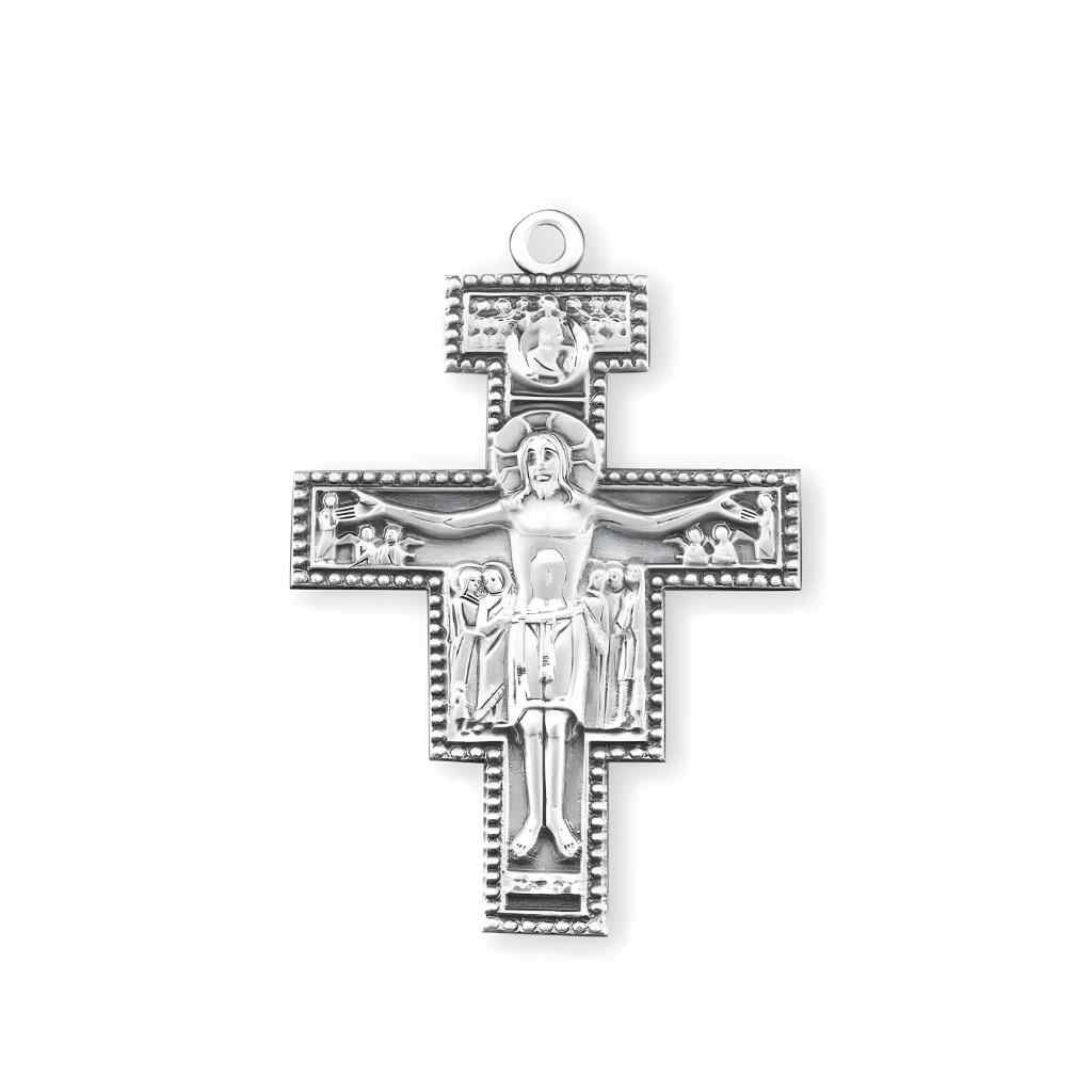 Franciscan San Damiano Crucifix Rosary Part, HMH Religious