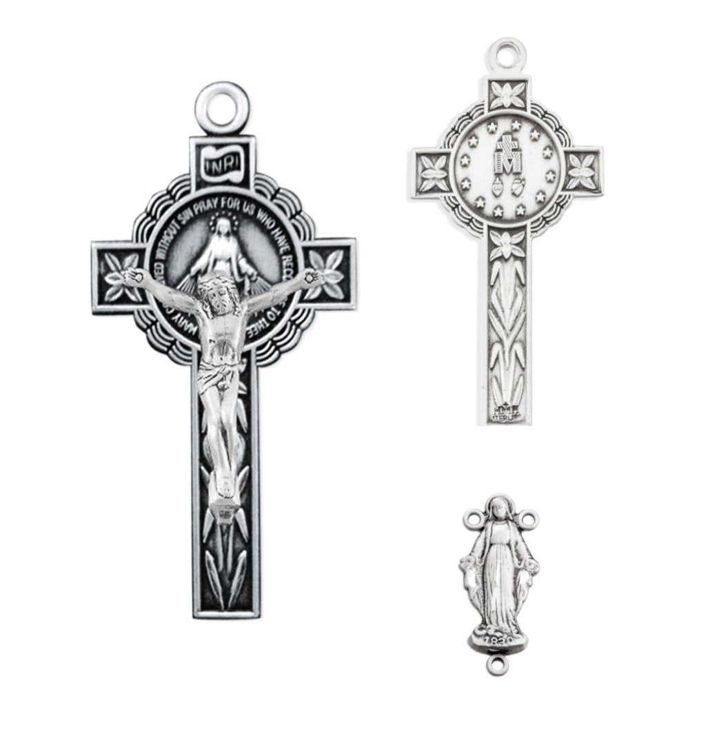 Our Lady of Grace Crucifix and Center Rosary Making Set