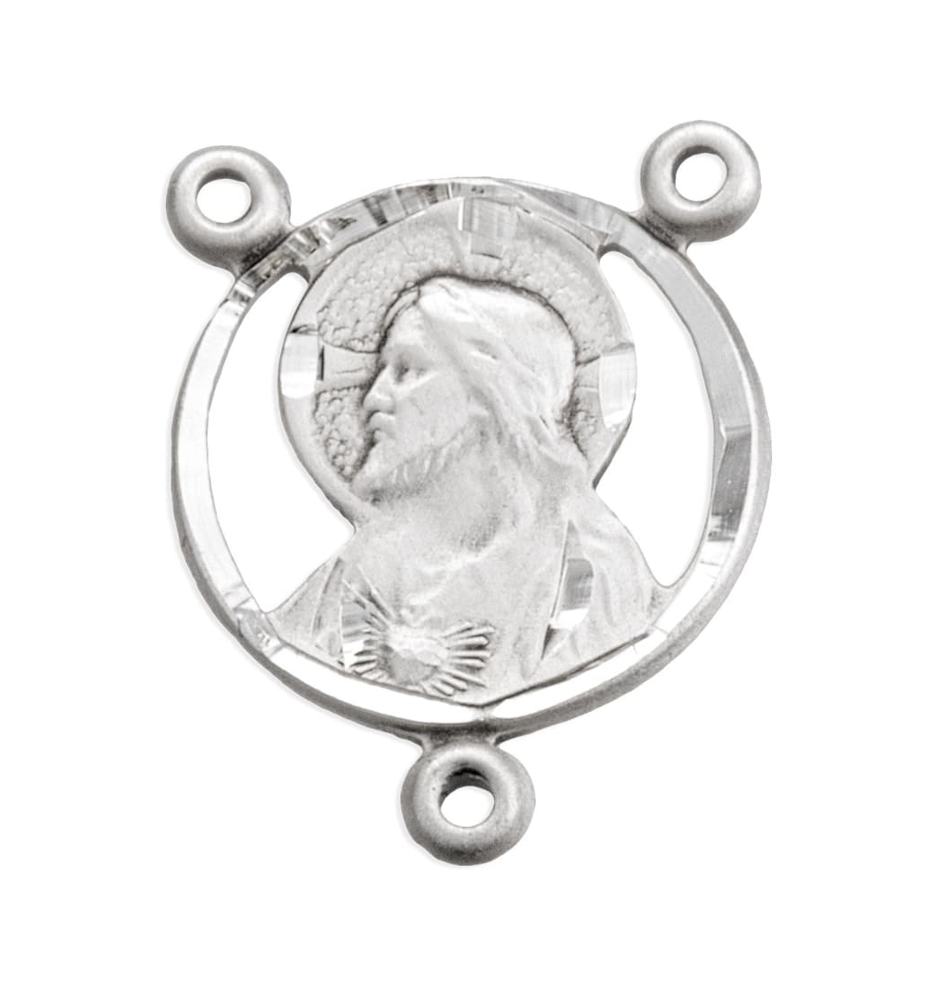 Head of Christ Centerpiece Rosary Part,