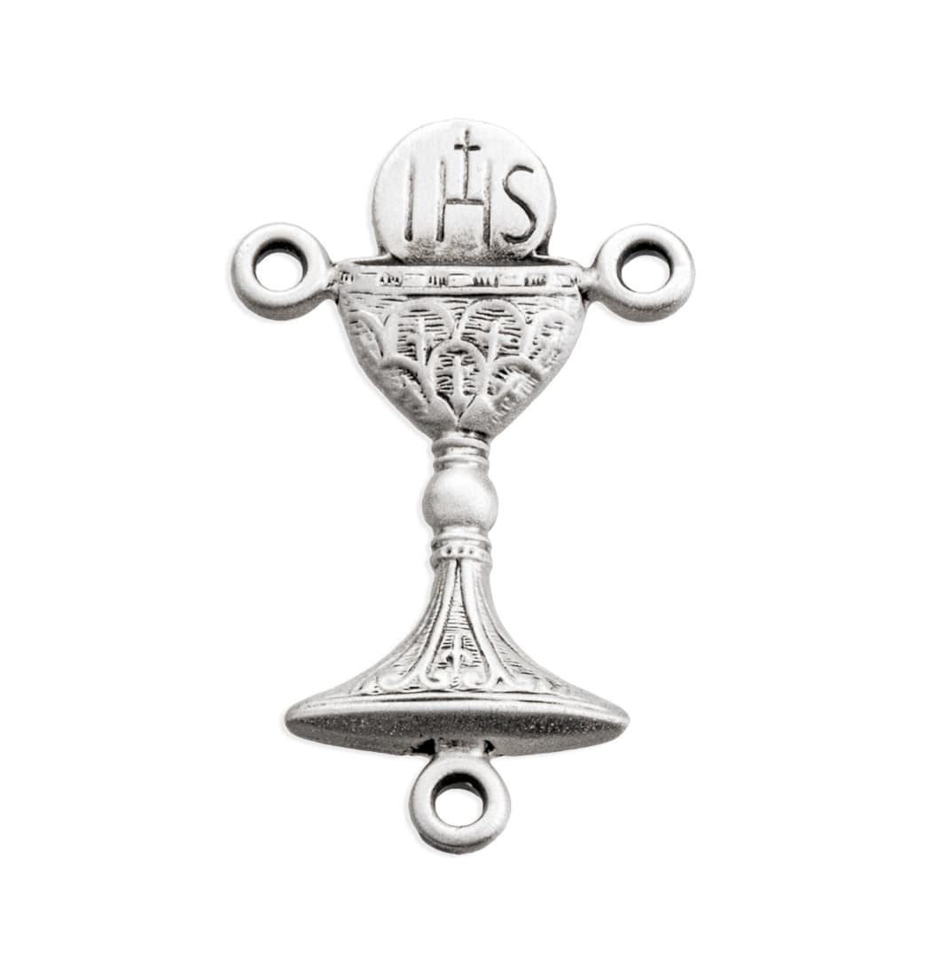 Holy Communion Chalice Shaped Centerpiece Rosary Part