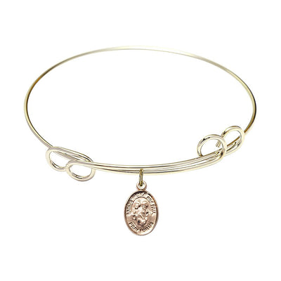 St. Peter and St. Paul Double Loop Bangle Bracelet (view 2), Bliss Manufacturing