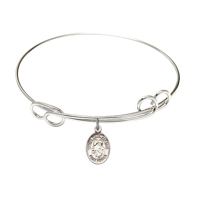 St. Peter and St. Paul Double Loop Bangle Bracelet, Bliss Manufacturing