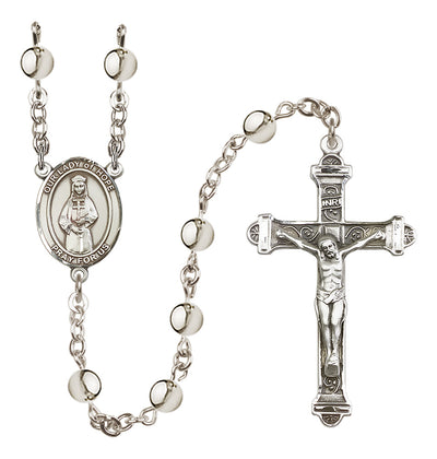 Our Lady of Hope 6mm Silver-Plated Rosary, Bliss Manufacturing