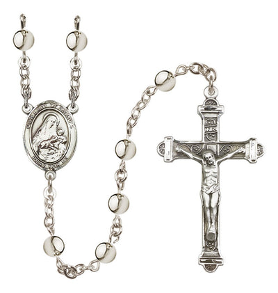 Our Lady of Grapes 6mm Silver-Plated Rosary, Bliss Manufacturing