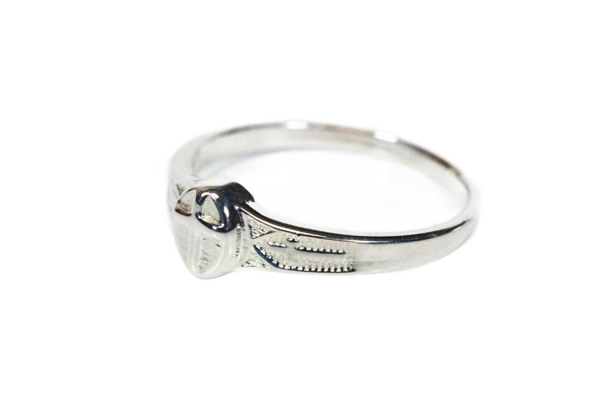 Children's Sterling Silver Cross Ring