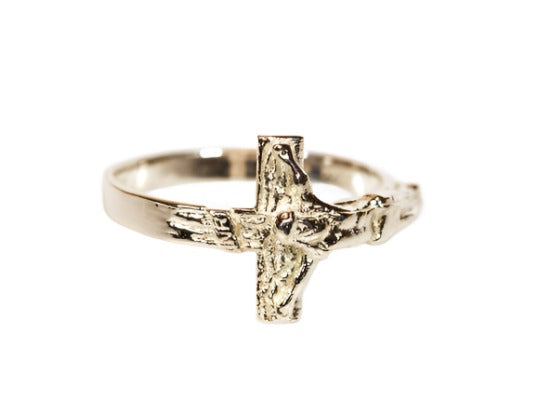 Bliss Manufacturing 14kt Gold Crucifix Ring