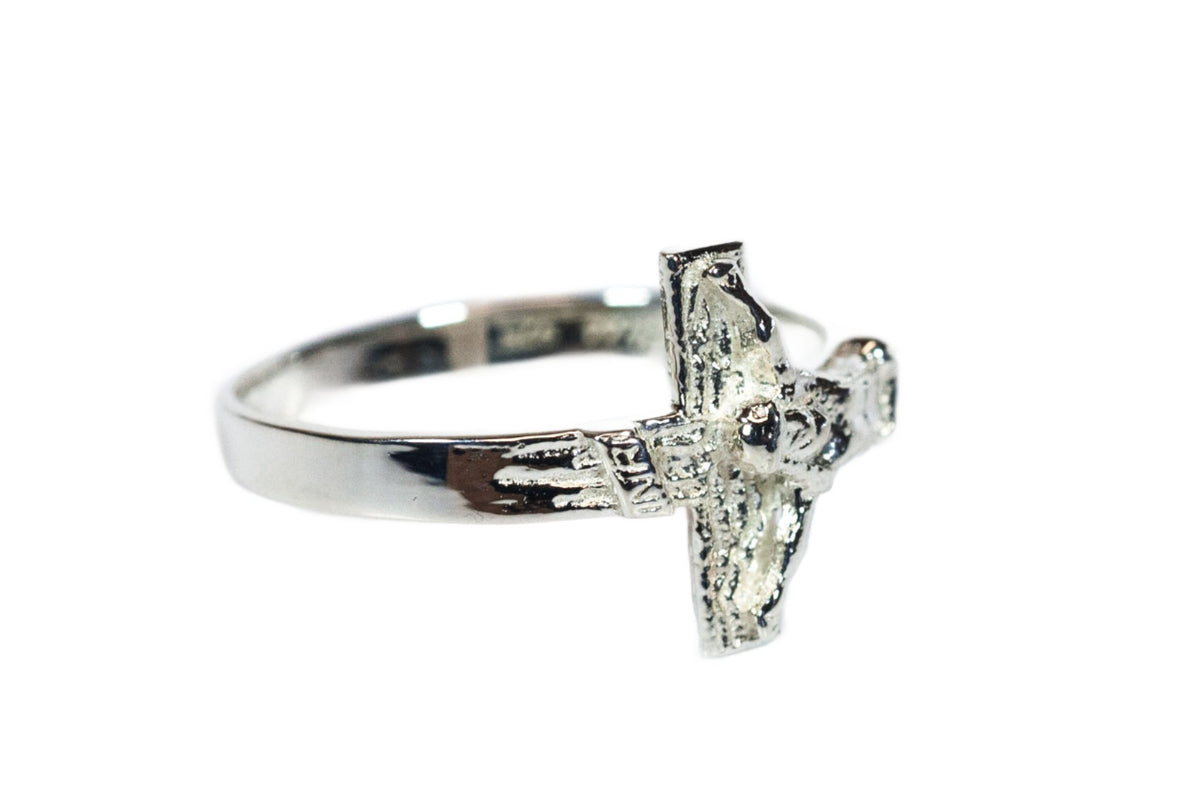 Bliss Sterling Silver Crucifix Ring