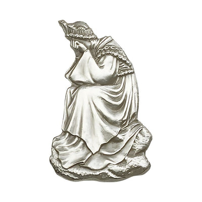 Our Lady Of La Salette Pewter Auto Visor Clip, Made In Usa, Bliss Manufacturing