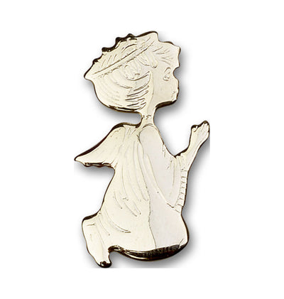 Praying Angel Gold Auto Visor Clip, Bliss Manufacturing