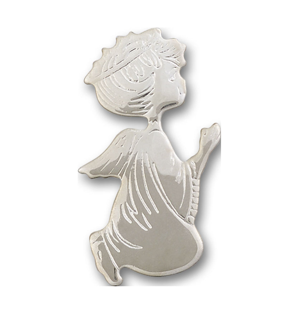 bliss praying angel pewter auto visor clip