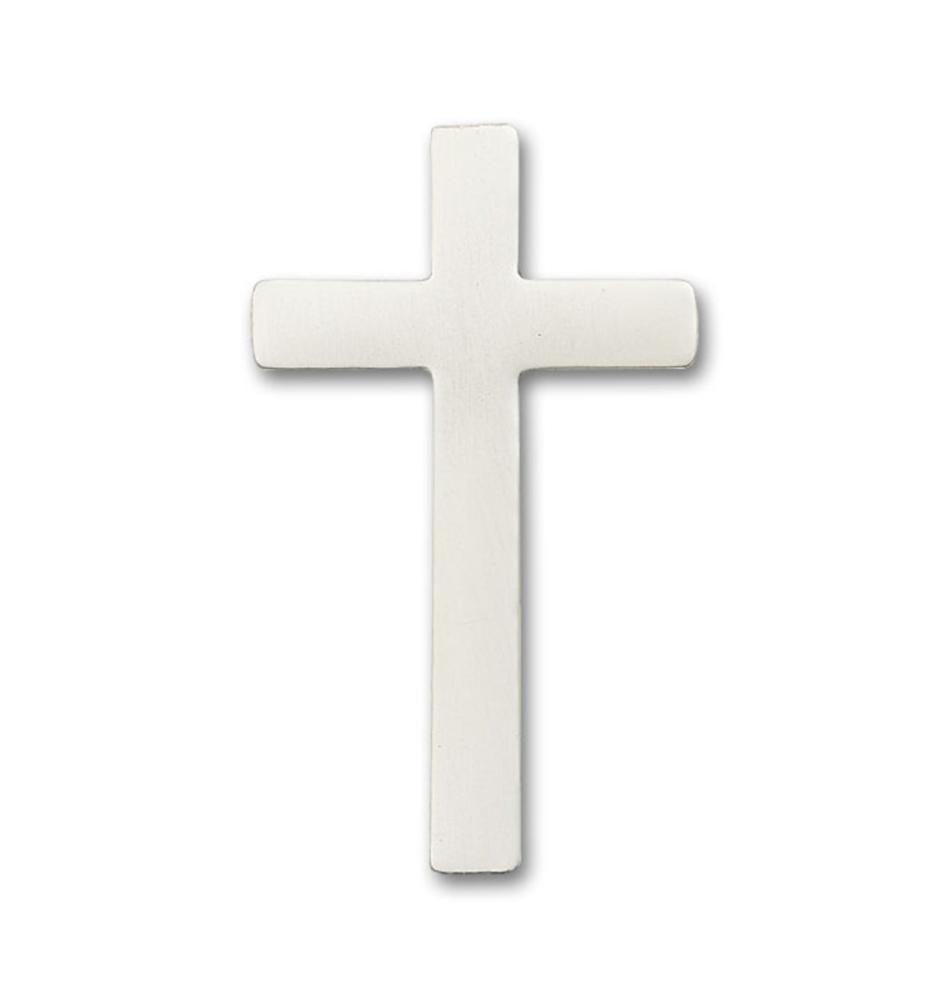 bliss christian choir cross pewter visor clip