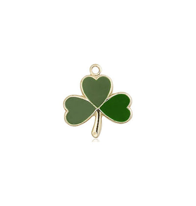 14kt Gold Shamrock Medal, Bliss Manufacturing