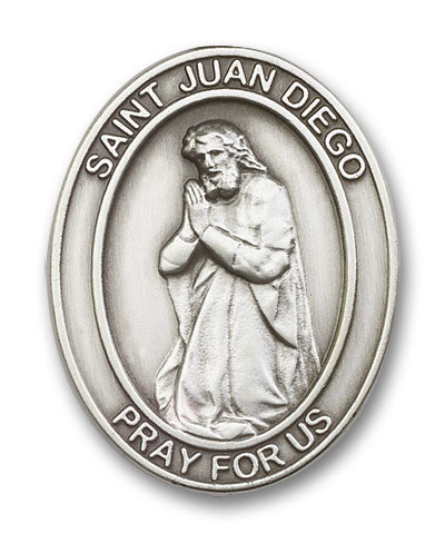 bliss oval st juan diego pewter auto visor clip