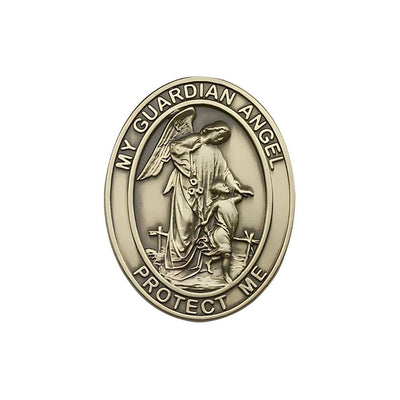 Guardian Angel Auto Visor Clip in Gold Tone, Made in USA, Bliss Manufacturing
