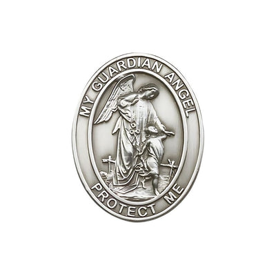 Guardian Angel Auto Visor Clip in Pewter, Made in USA, Bliss Manufacturing