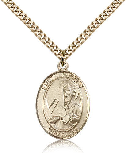 Bliss St Andrew the Apostle Catholic Patron Saint Medal