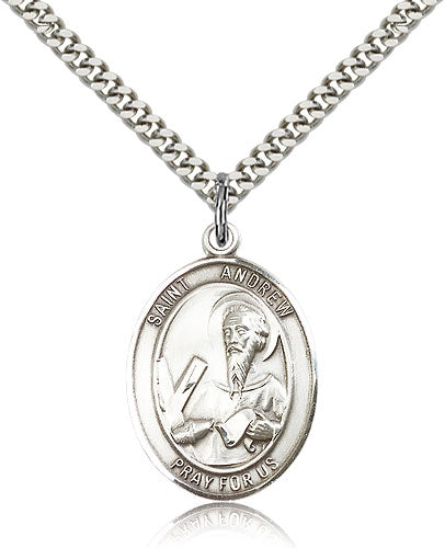 Bliss St Andrew the Apostle Catholic Patron Saint Medal